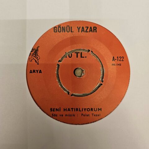 GÖNÜL YAZAR - SENİ HATIRLIYORUM 45LİK PLAK