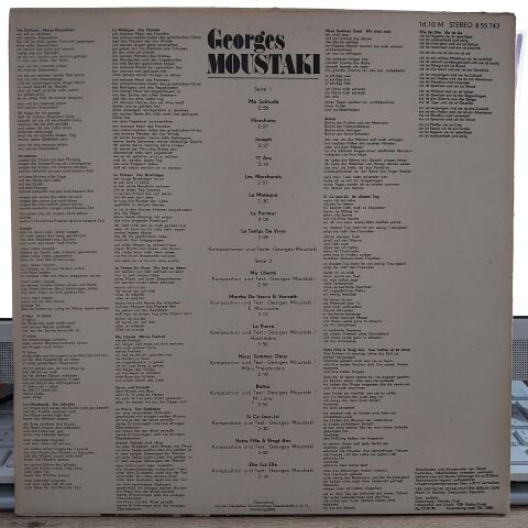 Georges Moustaki – Georges Moustaki LP PLAK