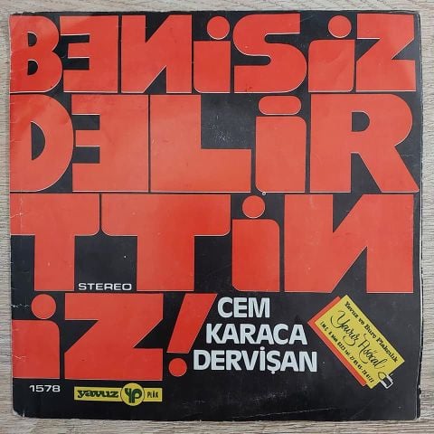 Cem Karaca – Beni Siz Delirttiniz / Niyazi 45LİK PLAK