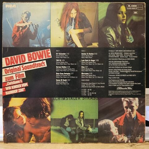 David Bowie – Original Soundtrack Zum Film ''Christiane F. Wir Kinder Vom Bahnhof Zoo'' LP PLAK...