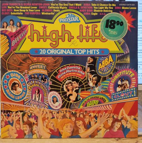 Various – High Life - 20 Original Top Hits LP PLAK