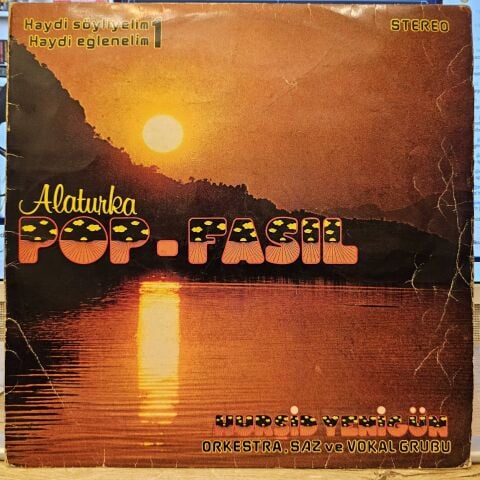 Hurşid Yenigün Orkestra Saz Ve Vokal Grubu – Alaturka Pop-Fasıl LP PLAK