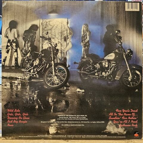 Mötley Crüe – Girls, Girls, Girls LP PLAK