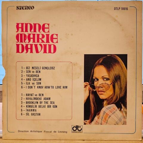 Anne-Marie David – Anne-Marie David LP PLAK