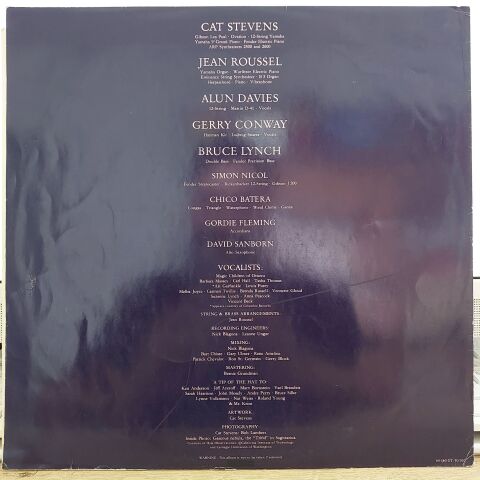 Cat Stevens – Numbers (A Pythagorean Theory Tale) LP PLAK