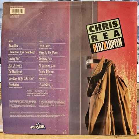 Chris Rea – Herzklopfen LP PLAK