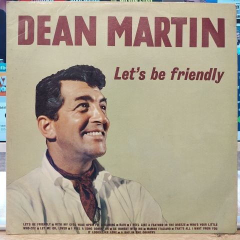 Dean Martin – Let's Be Friendly LP PLAK