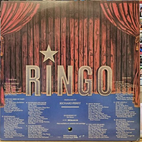 Ringo Starr – Ringo LP PLAK