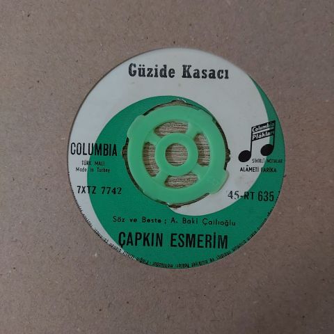 Güzide Kasacı – Çapkın Esmerim 45LİK PLAK