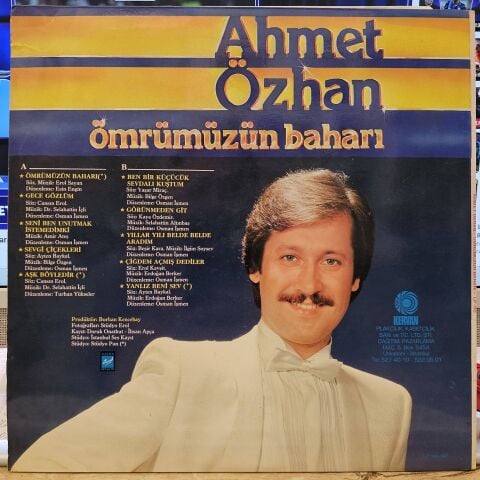Ahmet Özhan – Ömrümüzün Baharı LP PLAK