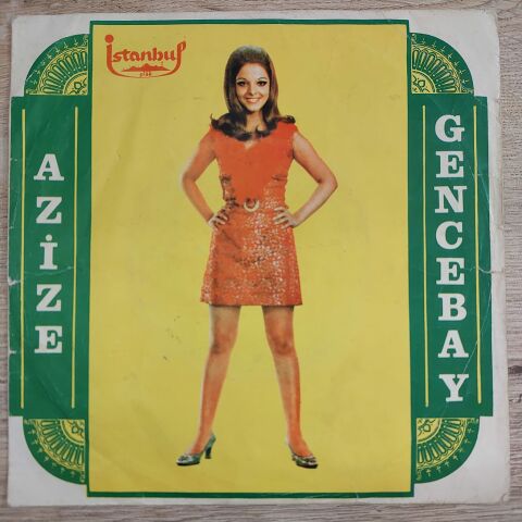 AZİZE GENCEBAY - DAMARIMDA KANIMSIN 45LİK PLAK