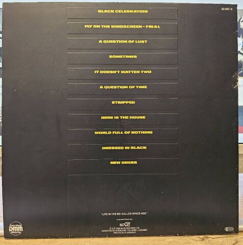 Depeche Mode – Black Celebration LP PLAK