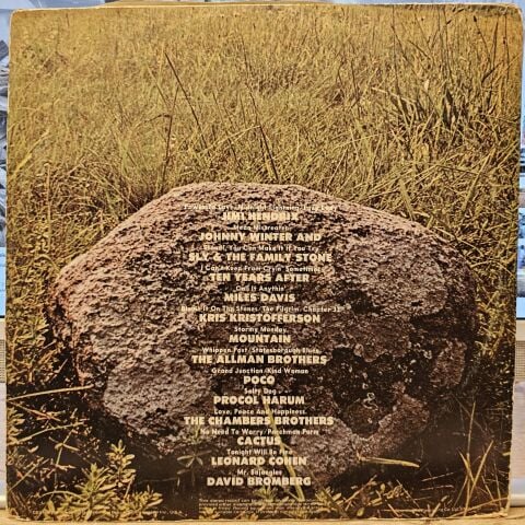 Various – The First Great Rock Festivals Of The Seventies - Isle Of Wight / Atlanta Pop Festival LP PLAK...