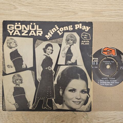 GÖNÜL YAZAR - AŞKIN KANUNU 6 ŞARKILIK 45LİK PLAK