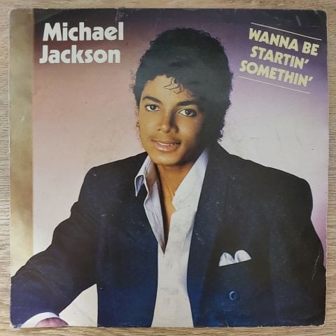 Michael Jackson – Wanna Be Startin' Somethin 45LİK PLAK