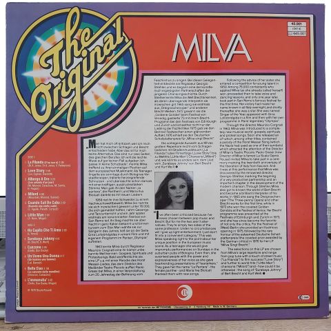 Milva – The Original Milva LP PLAK