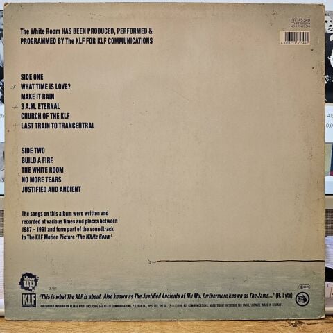 The KLF – The White Room LP PLAK