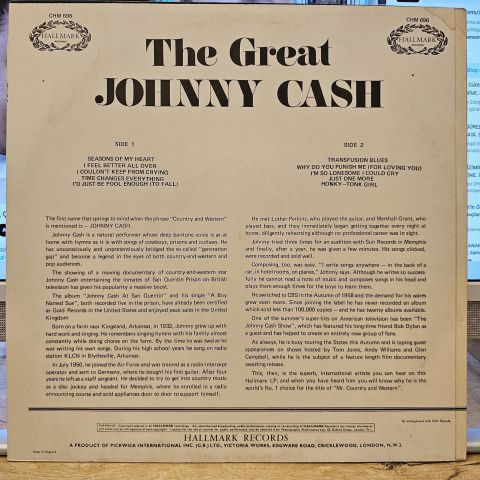 Johnny Cash – The Great Johnny Cash LP PLAK