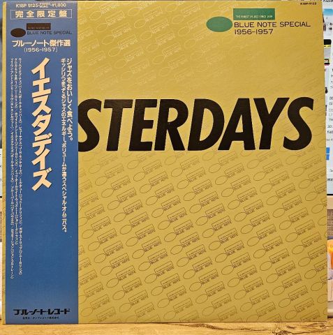 Various – Yesterdays - Blue Note Special 1956 - 1957 LP PLAK
