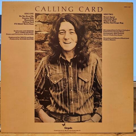 Rory Gallagher – Calling Card LP PLAK