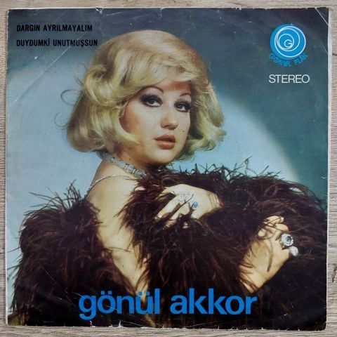 Gönül Akkor – İZİN BİLE KALMADI / KÜL DEĞİL ATEŞ 45LİK PLAK