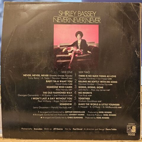 Shirley Bassey – Never Never Never LP PLAK