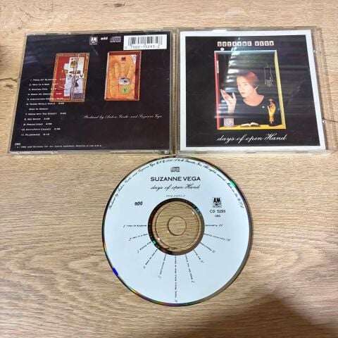 SUZANNE VEGA - DAYS OF OPEN HAND CD