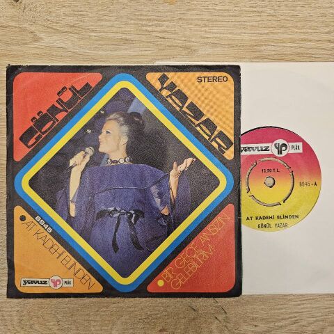 GÖNÜL YAZAR - BİR GECE ANSIZIN GELEBİLİRİM 45LİK PLAK