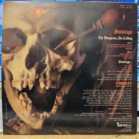 Savatage – The Dungeons Are Calling LP PLAK