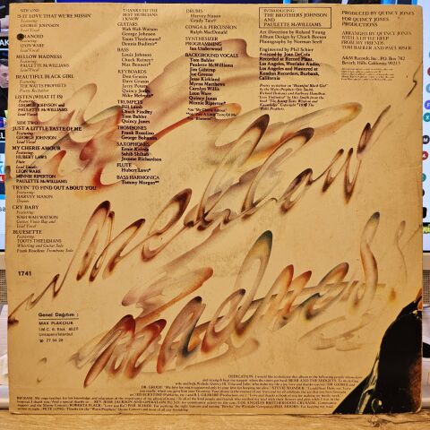 Quincy Jones – Mellow Madness LP PLAK