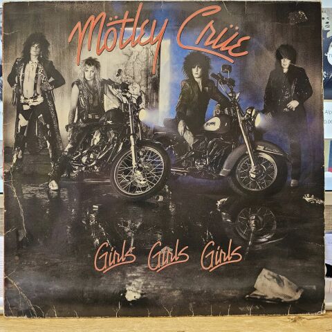 Mötley Crüe – Girls, Girls, Girls LP PLAK