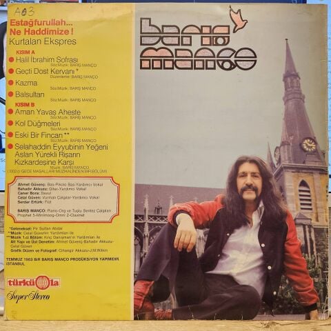 Barış Manço / Kurtalan Ekspres – Estağfurullah... Ne Haddimize LP PLAK