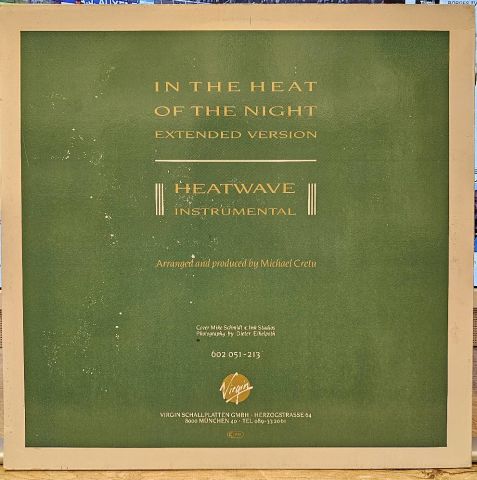 Sandra – In The Heat Of The Night LP PLAK