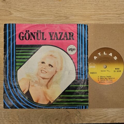 GÖNÜL YAZAR - UYKUSUZ GECELER 6 ŞARKILIK 45LİK PLAK
