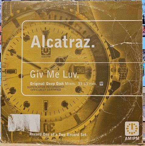 Alcatraz – Giv Me Luv (Original / Deep Dish Mixes) 1/2 +CD LP PLAK