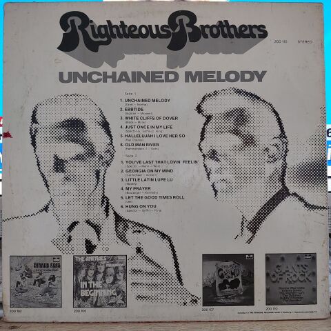 The Righteous Brothers – Unchained Melody LP PLAK