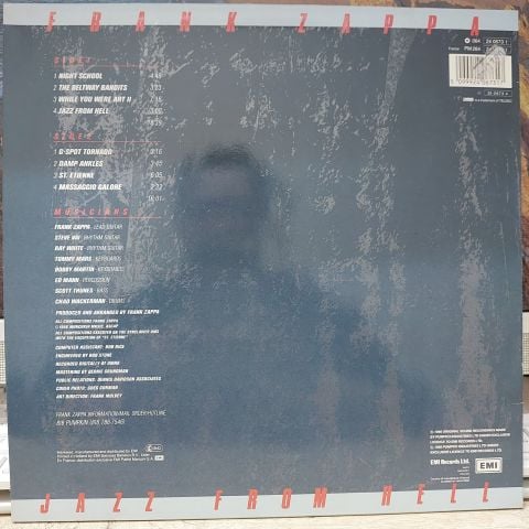 Frank Zappa – Jazz From Hell LP PLAK