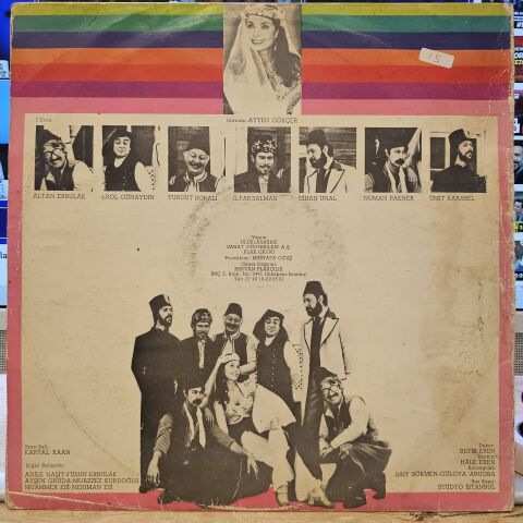Attila Özdemiroğlu – Yedi Kocalı Hürmüz (Modern Türk Müzikali) LP PLAK