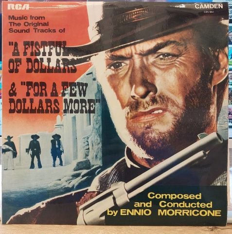 Ennio Morricone – Music From The Original Sound Tracks Of ''A Fistful Of Dollars'' & ''For A Few Dollars More'' LP PLAK