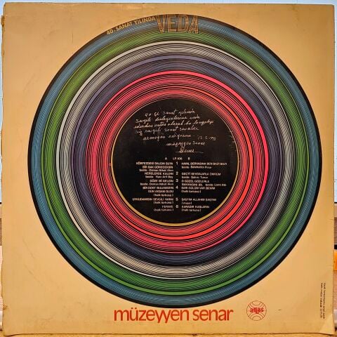 Müzeyyen Senar – 40. Sanat Yılında Veda LP PLAK