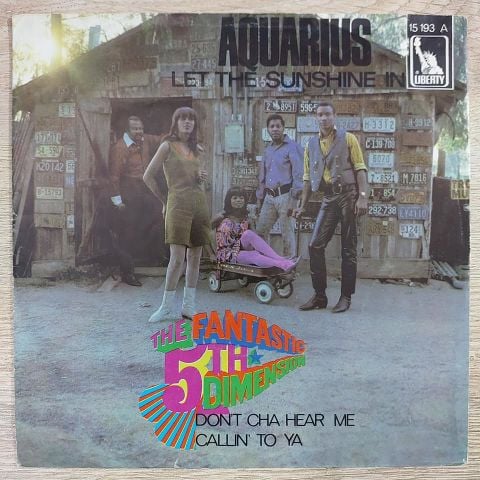 The Fantastic 5th Dimension* – Aquarius (Let The Sunshine In) 45LİK PLAK