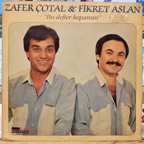 Zafer Çotal / Fikret Aslan – Bu Defter Kapansın LP PLAK