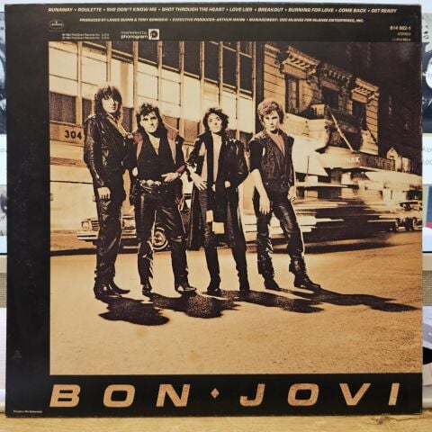 Bon Jovi – Bon Jovi LP PLAK