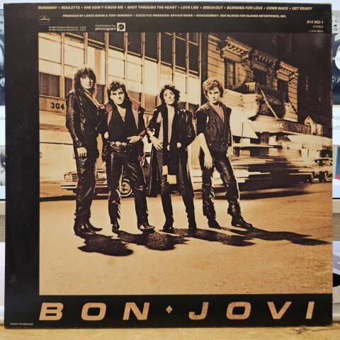 Bon Jovi – Bon Jovi LP PLAK