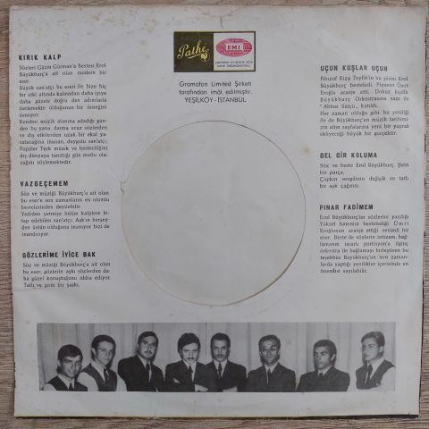 Erol Büyükburç – Vaz Geçemem / Gel Gir Koluma 45LİK PLAK
