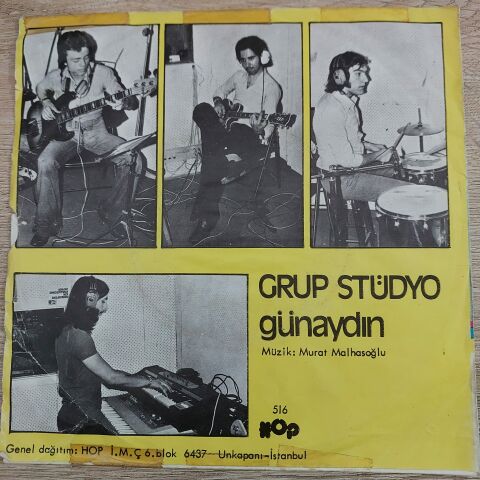 GRUP STÜDYO - GÜNAYDIN 45LİK PLAK