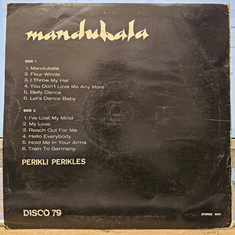 Perikli Perikles – Mandubala LP PLAK