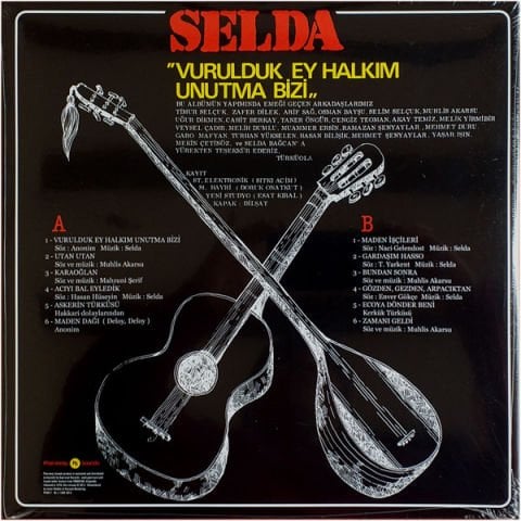 Selda Bağcan – Vurulduk Ey Halkım Unutma Bizi LP PLAK