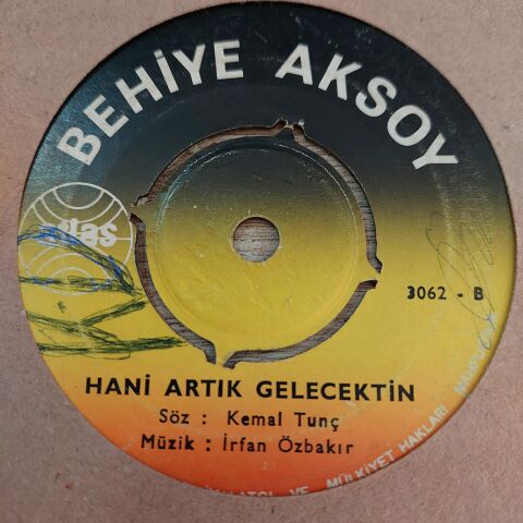 BEHİYE AKSOY - ÖMRÜMCE ADIM ADIM 45LİK PLAK