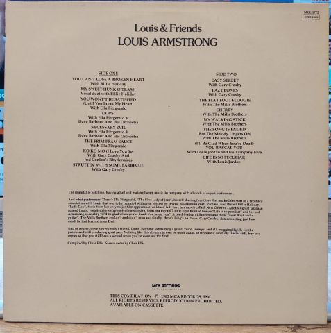 Louis Armstrong – Louis & Friends LP PLAK